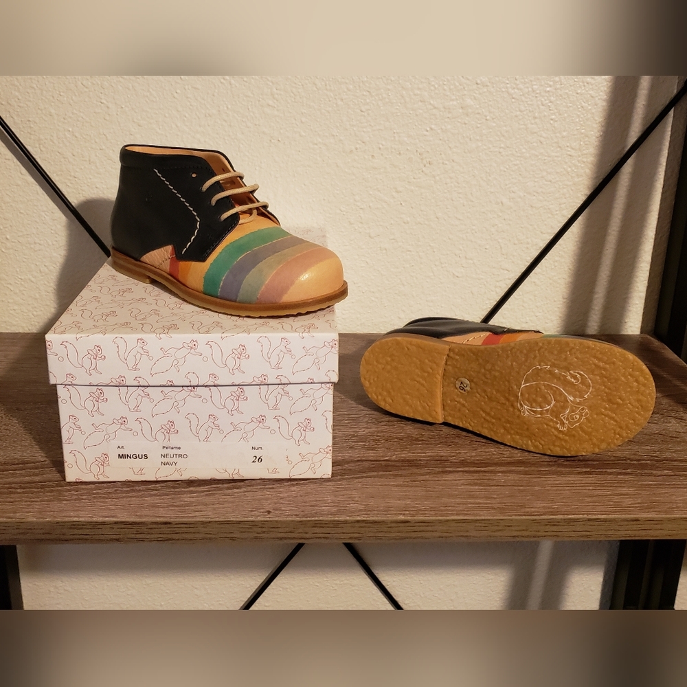 NIB, Nathalie Verlinden Rainbow Mingus, Navy, 26 (SOLD)